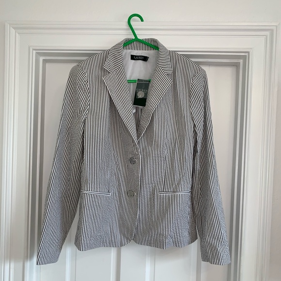 Lauren Ralph Lauren Jackets & Blazers - Lauren ralph lauren seersucker Blazer 12